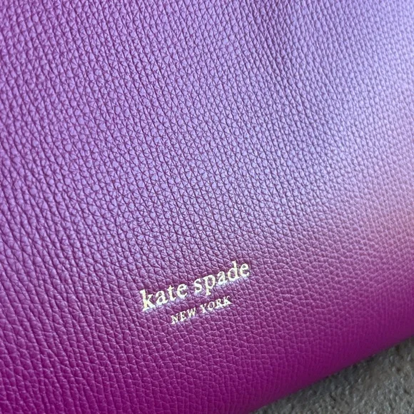 Kate Spade Molly Tote with Wristlet Metallic Pink - Picture 13 of 17